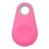 Pet Intelligent Mini Tracker; Anti Loss Tracker Alarm Locator For Dogs & Cats; Wallet Key Tracker; with battery - Rose Red - with battery inside