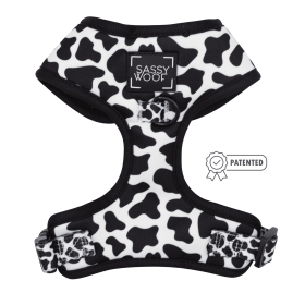 Adjustable Harness (Color: Got Milk, size: Xsmall)