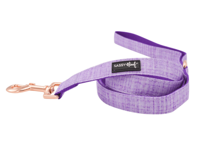 Leash (Color: Purple, size: one size)