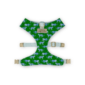 Leopard Parade Reversible Dog Harness (size: XXL)