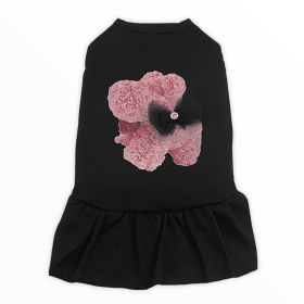Roses and Puppy Love Dress (size: large)