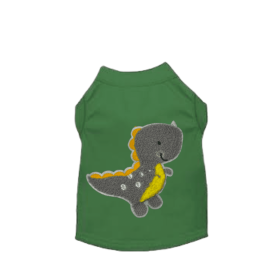 Baby Dino Tee (Color: Green, size: X Small)