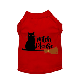 Witch Please Cat (Color: Red, size: large)