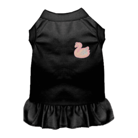 Everyday Swan Top/Dress (Color: Black, size: 2X Large)