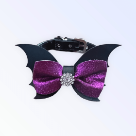 Fa-BOO-lous Bat Collar (size: large)