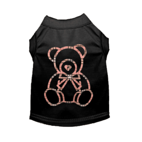 Furberry Bear Tee (Color: Black, size: 2X Large)