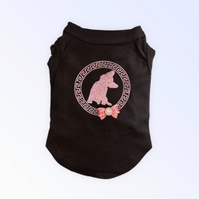 Glitterazzi Frenchie Tee (size: X Large)