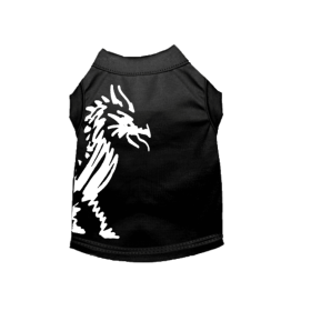 Hairmes Dragon Tee (Color: Black, size: X Large)