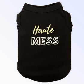 Haute Mess (Color: Black, size: large)