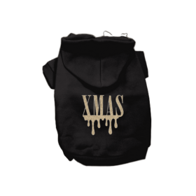 Holiday Drip Hoodies (Color: Black, size: small)