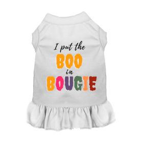 I Put the BOO in Bougie (Color: White, size: medium)