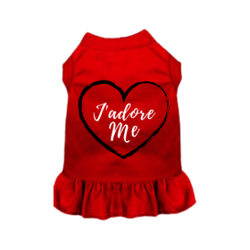J'adore Me (Color: Solid Red, size: large)