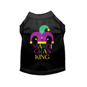 King/Queen of Mardi Gras (Color: Black, size: 2X Large)