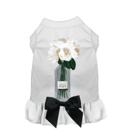 Little Italy Dress (Color: White, size: large)