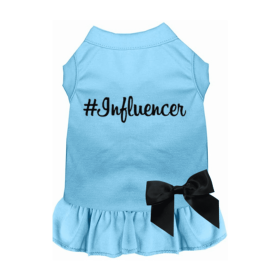 #Influencer Dress (Color: Baby Blue, size: 3X Large)