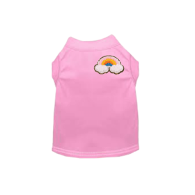 Chenille Rainbow (Color: Light Pink, size: X Large)