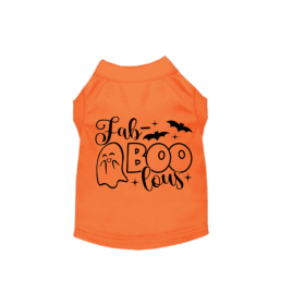Fab-BOO-lous Ghost- Dog Shirt (size: XS)