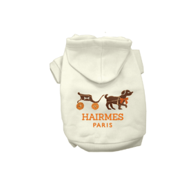 Puppy Hairmes- Dog Hoodie (size: small)