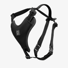 NANDOG Neoprene Sport Dog Harness (Color: Black, size: small)