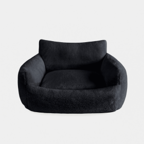 Big Baby Sofa (Color: Caviar)