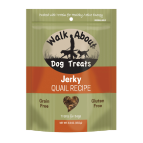 Walk About Dog Jerky (Color: Quail)