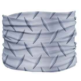 Steel Plated Pup Pup Scruff (Color: silver, size: XS)